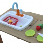 Masuta picnic cu bancute copii Dennis- Spatiu de joaca Linda pentru Gradina - Masa multifunctionala gradina din lemn cu bucatarie de joaca cu apa si nisip Axi Masuta picnic cu bancute copii Dennis- Spatiu de joaca Linda pentru Gradina - Masa multifunctionala gradina din lemn cu bucatarie de joaca cu apa si nisip Axi
